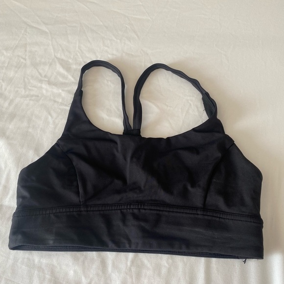 Lulu lemon black sports bra - Picture 1 of 4
